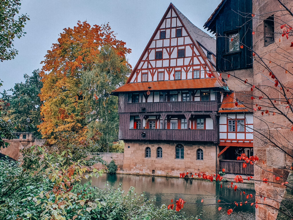 Colorful house in bamberg