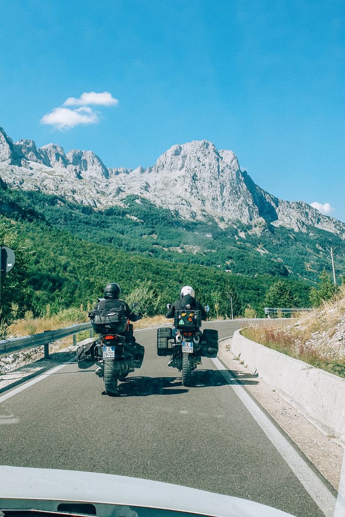 renting a car and driving in albania