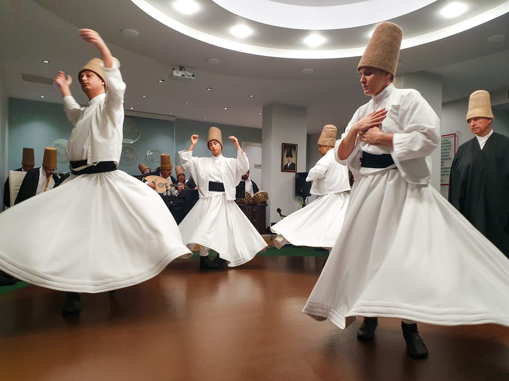 whirling dervishes