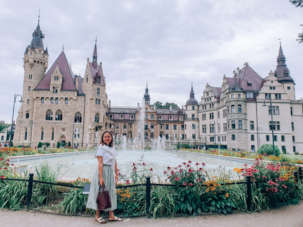 Moszna castle