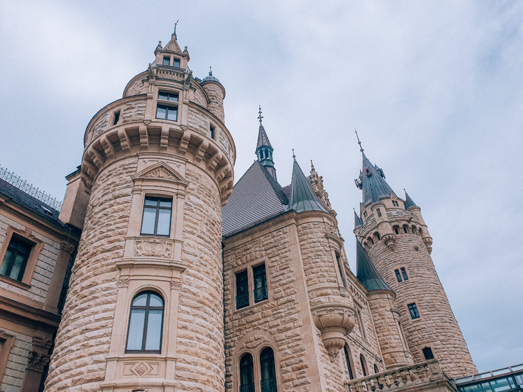 fairy tale castle in Poland
