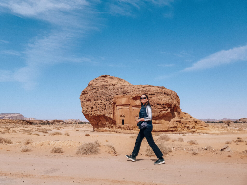 living in a desert
