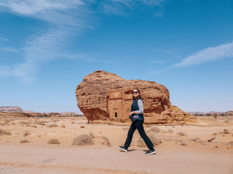 living in a desert