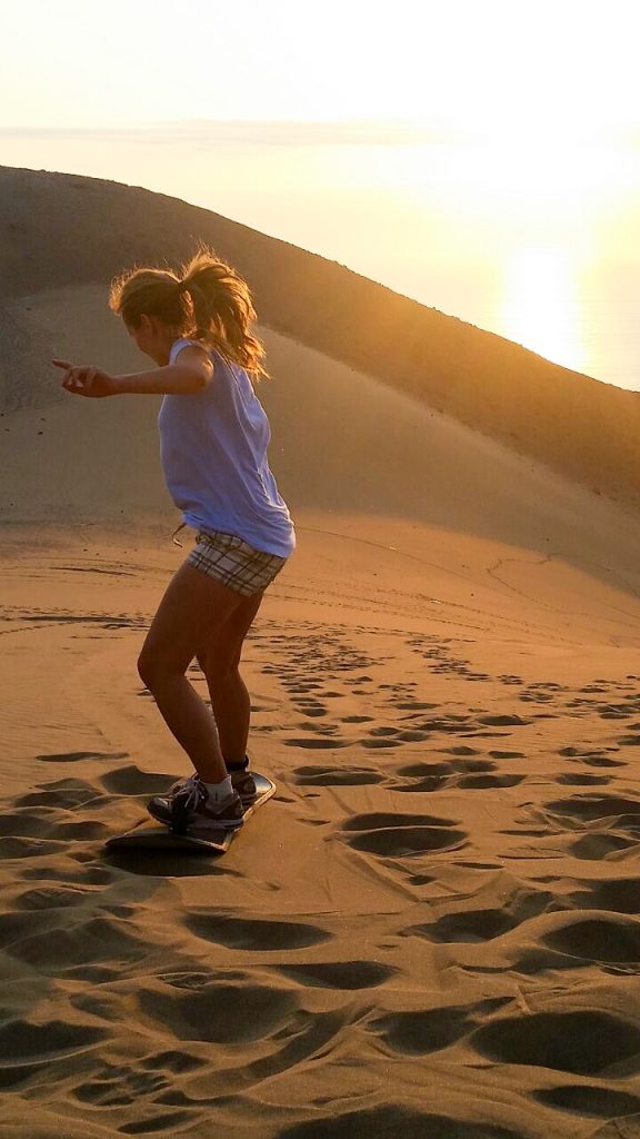 sandboarding in atacama