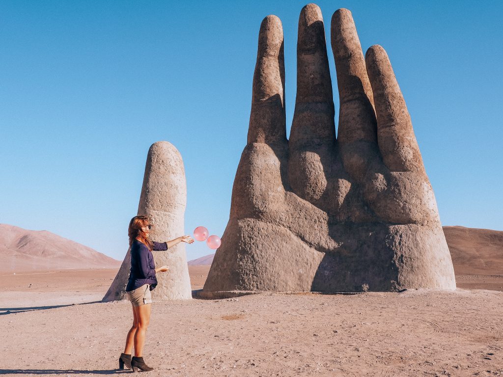 la mano del desierto