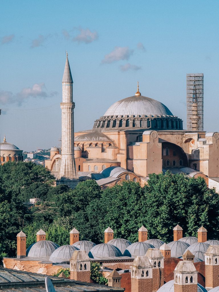 exterior view of Hagia Sophia
