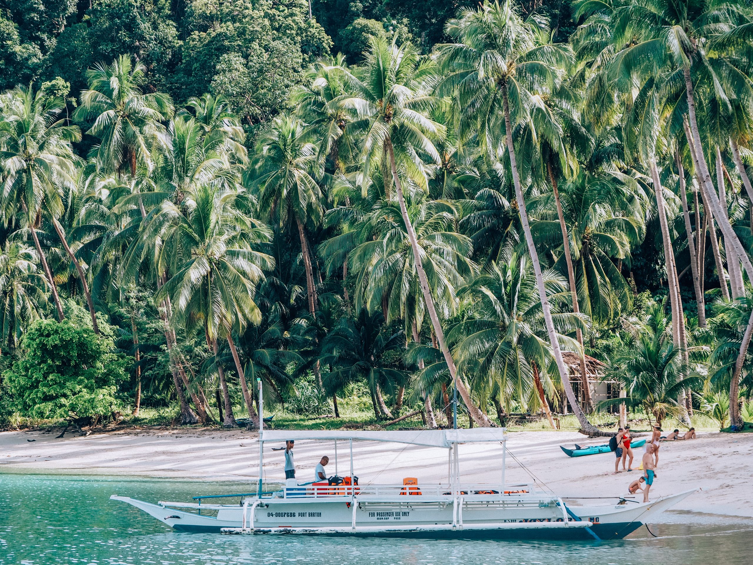 el nido beaches by land
