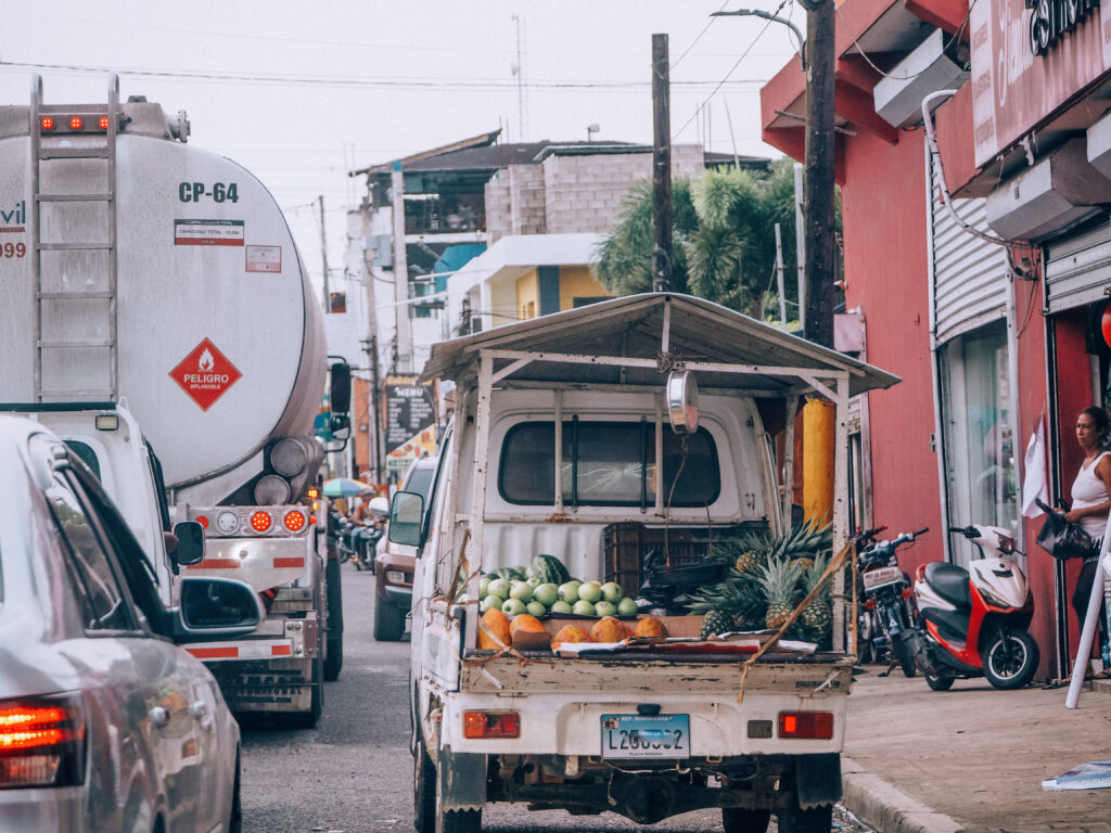 driving in Dominican Republic 