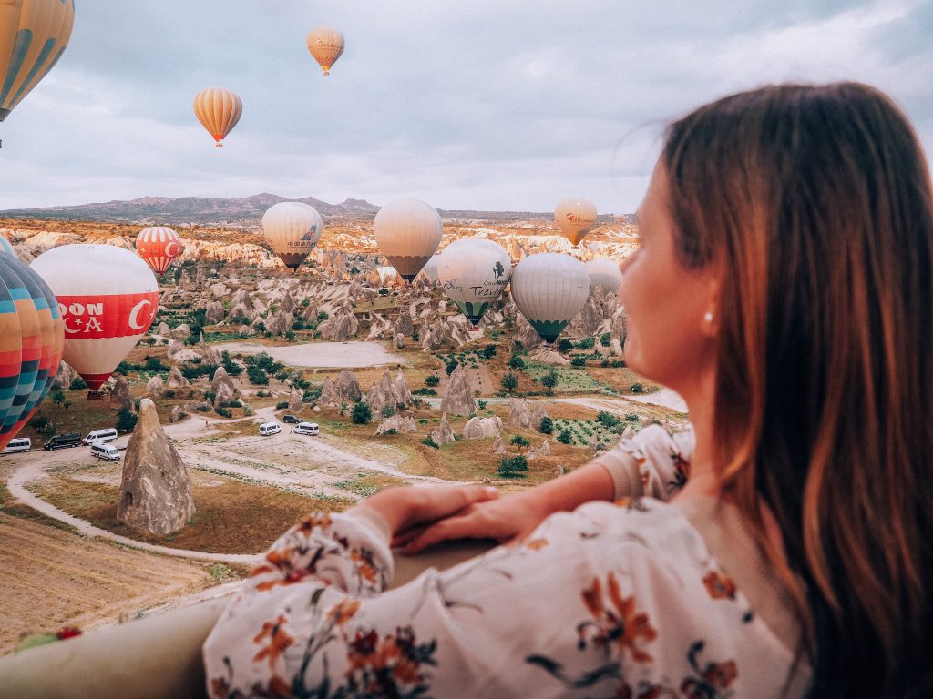 balloon ride over cappadocia