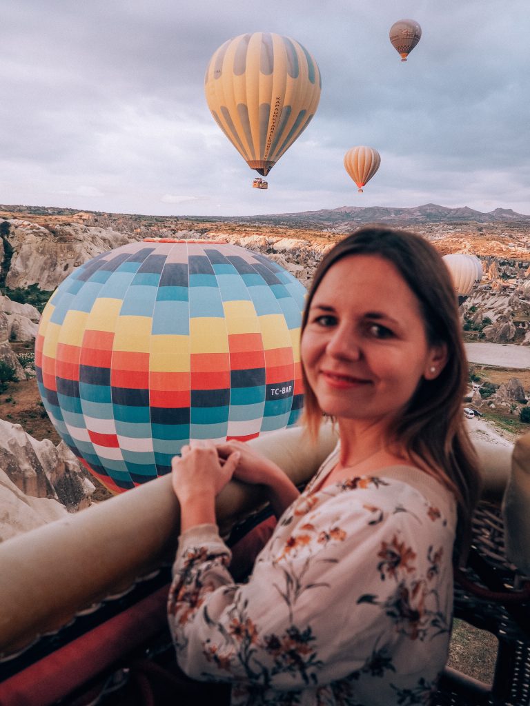 balloon ride over cappadocia