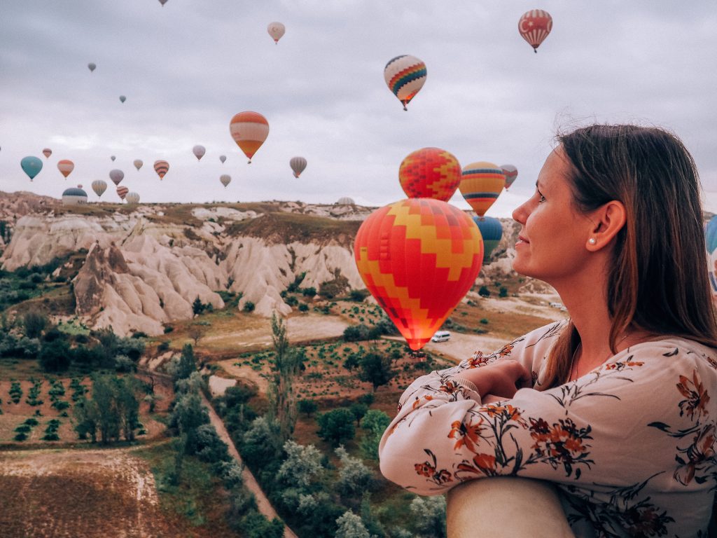balloon ride over cappadocia