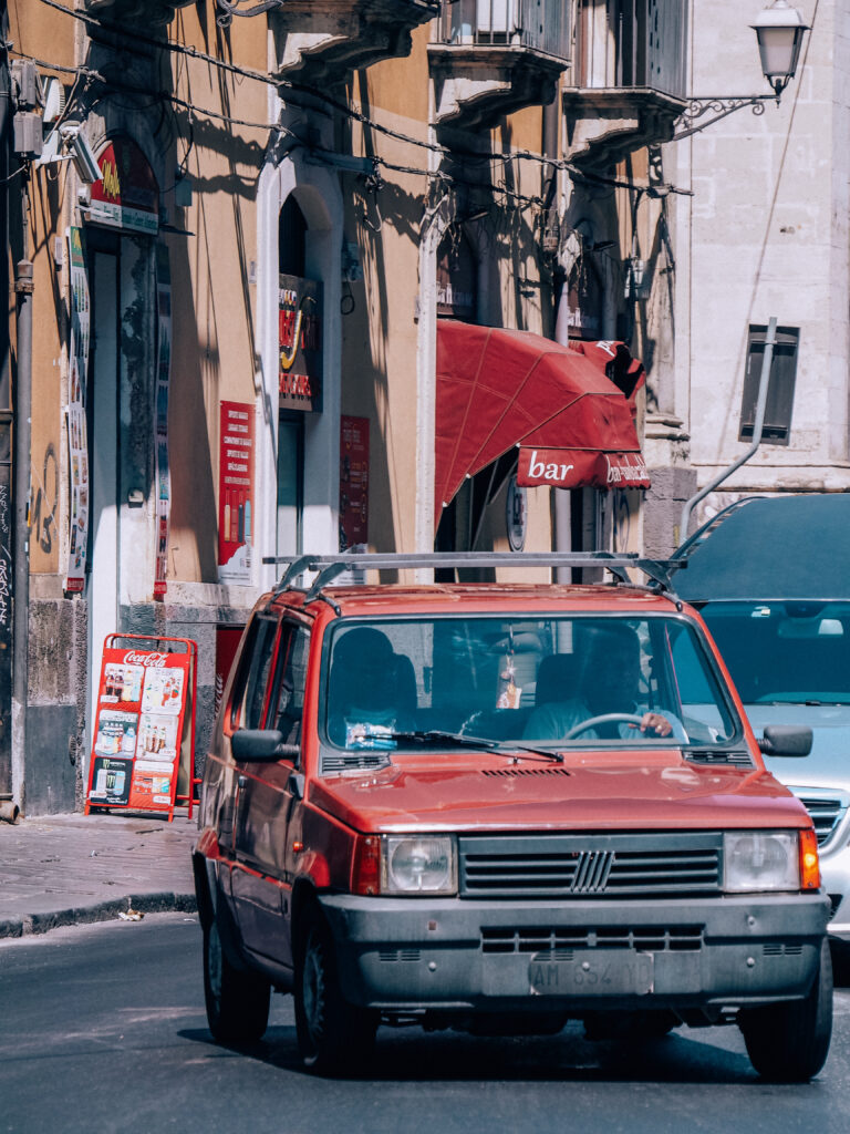driving in Sicily