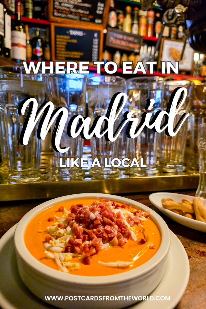 where to eat like a local in madrid
