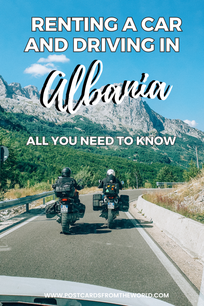 driving in albania