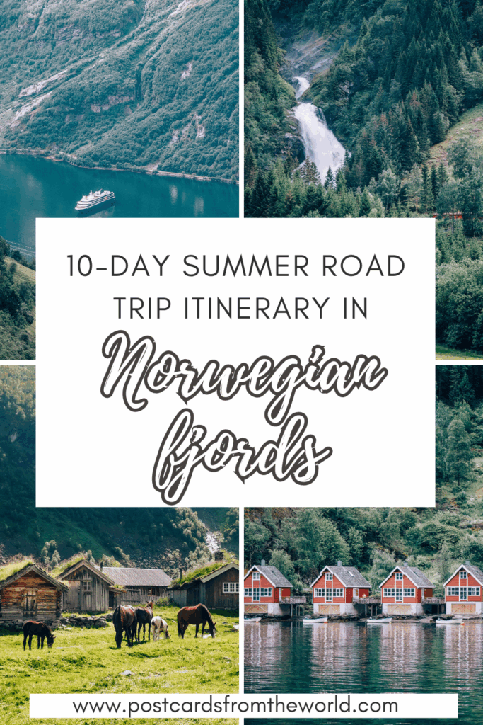 Norway fjords summer road trip
