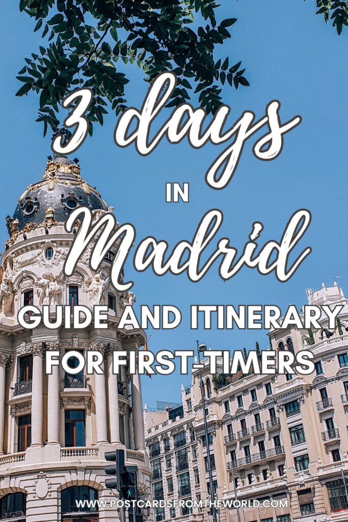 3 days in madrid
