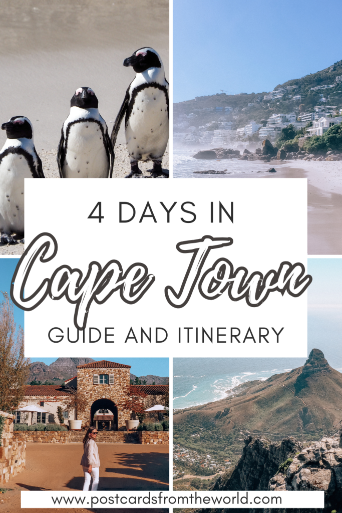 4 days in cape town