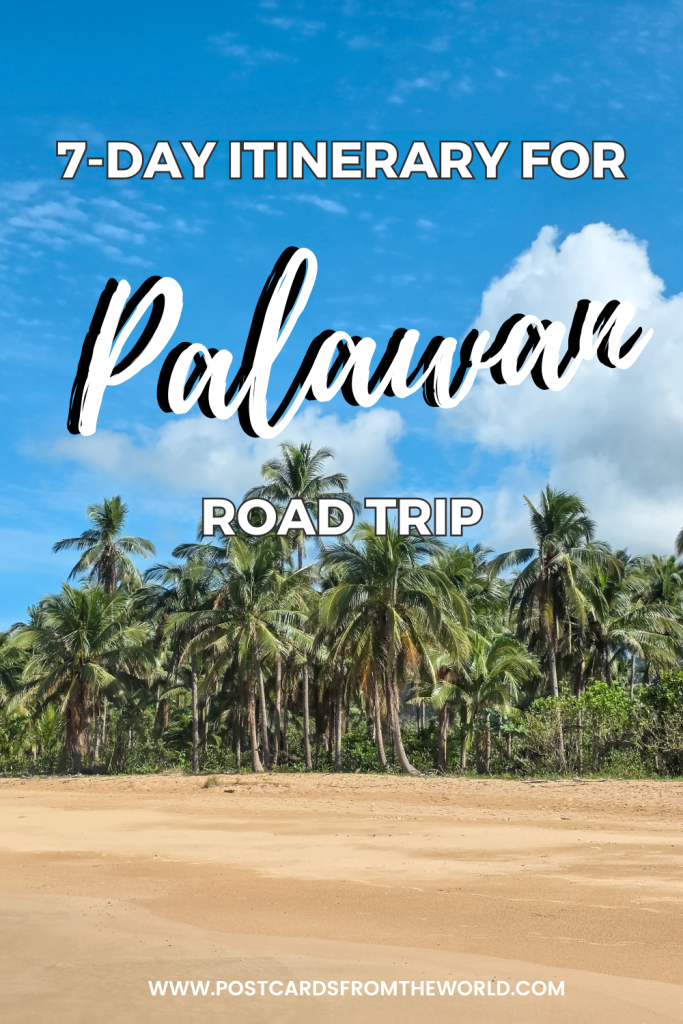 puerto princesa to el nido road trip