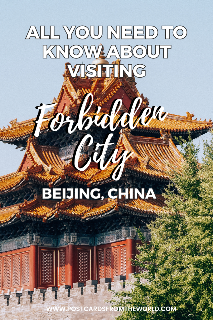 visiting forbidden city