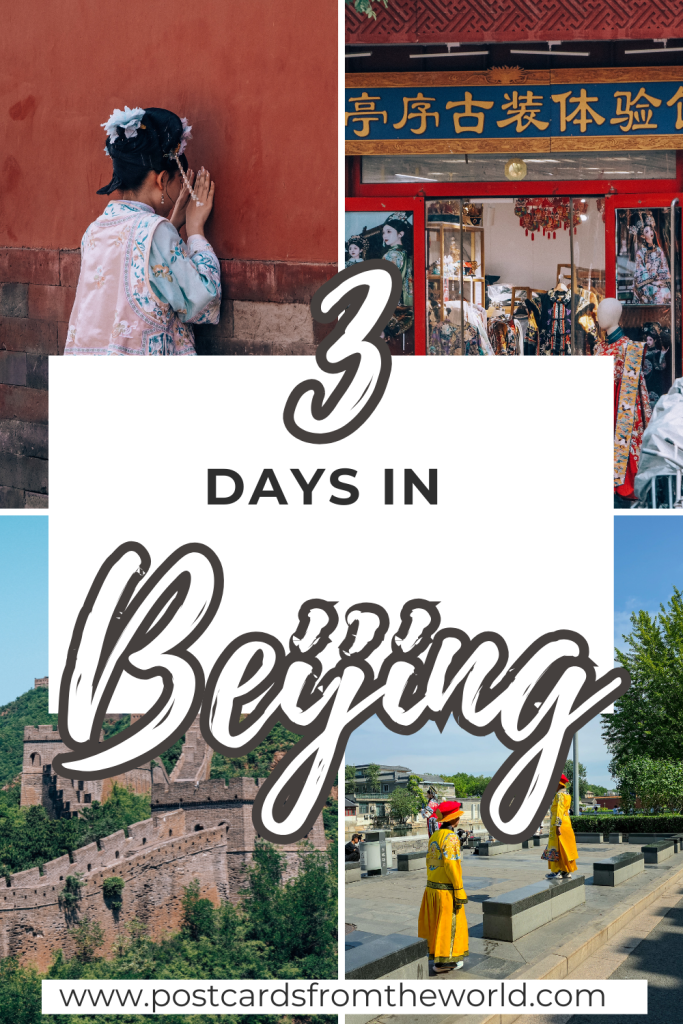 3 days in beijing
