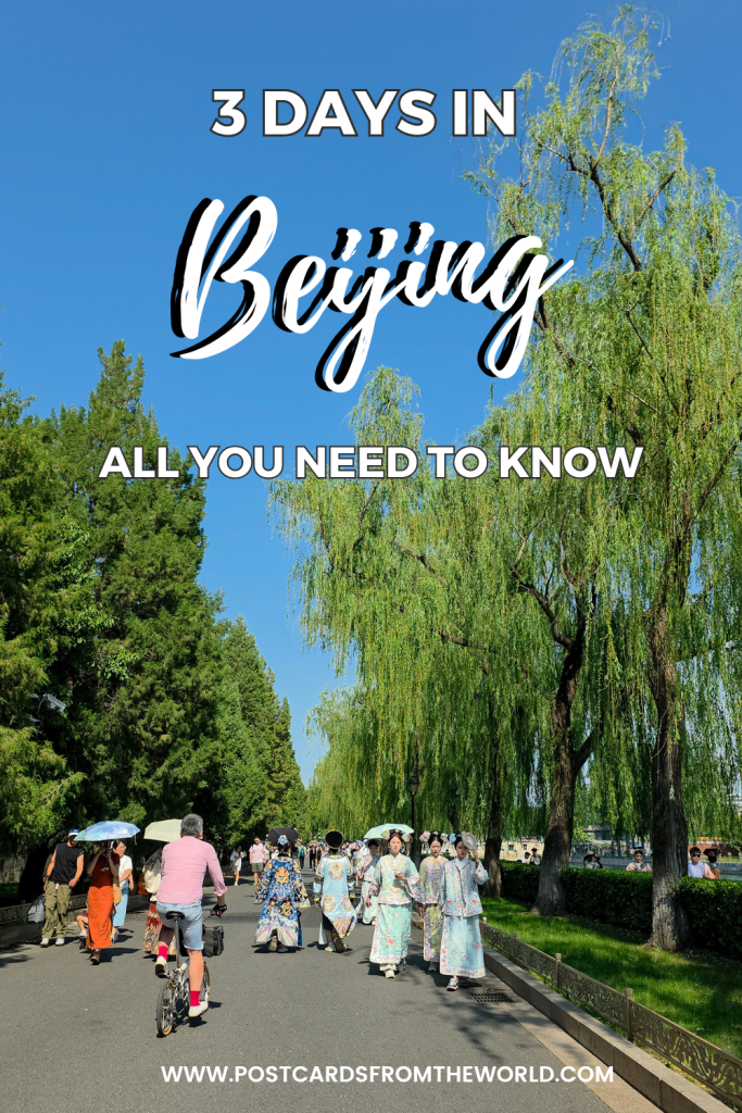 3 days in beijing