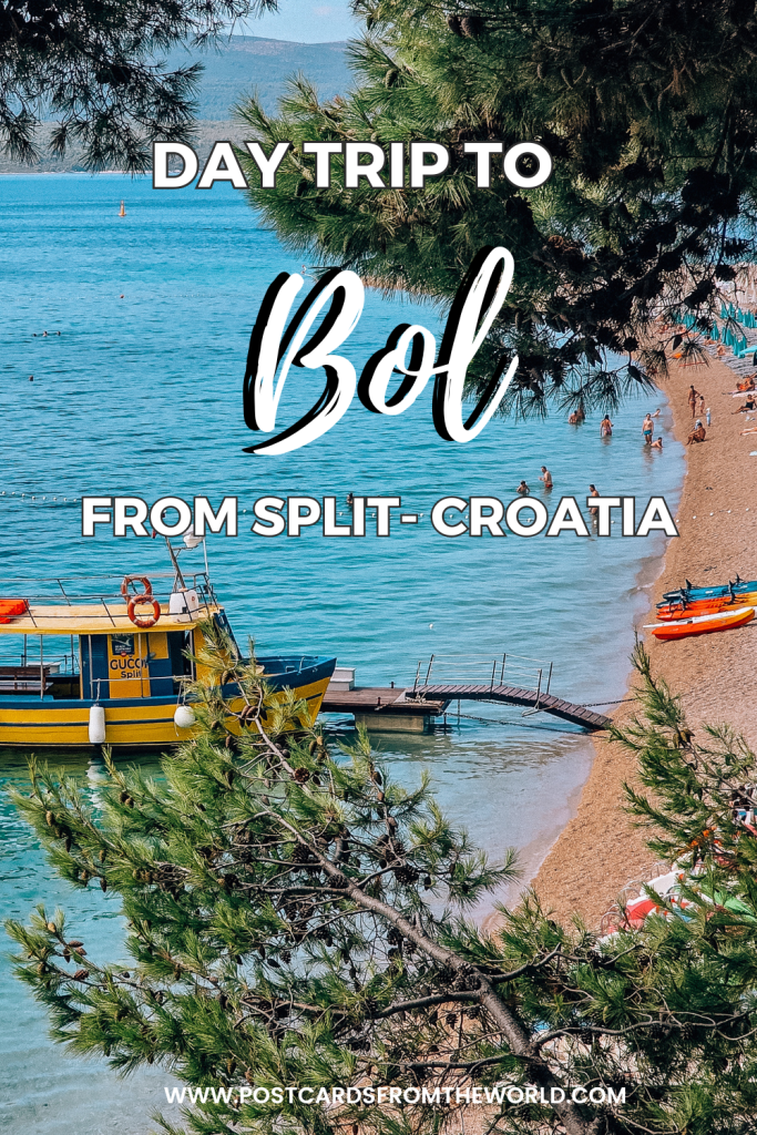 day trip to bol from split