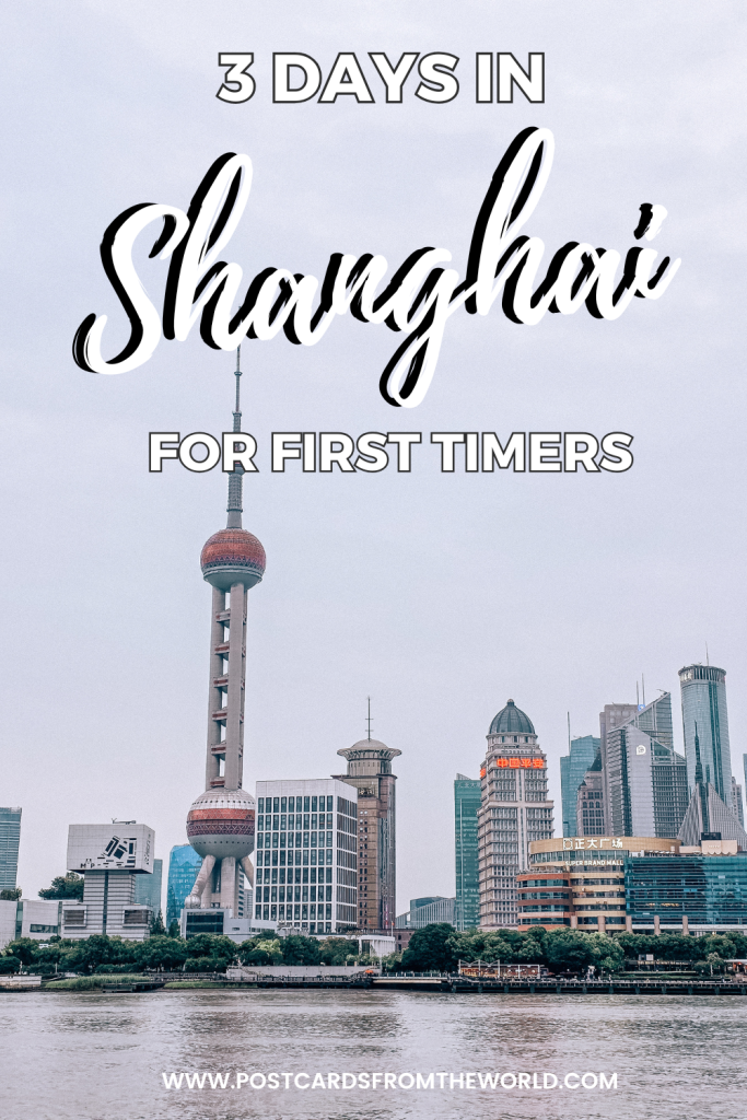3 days in shanghai