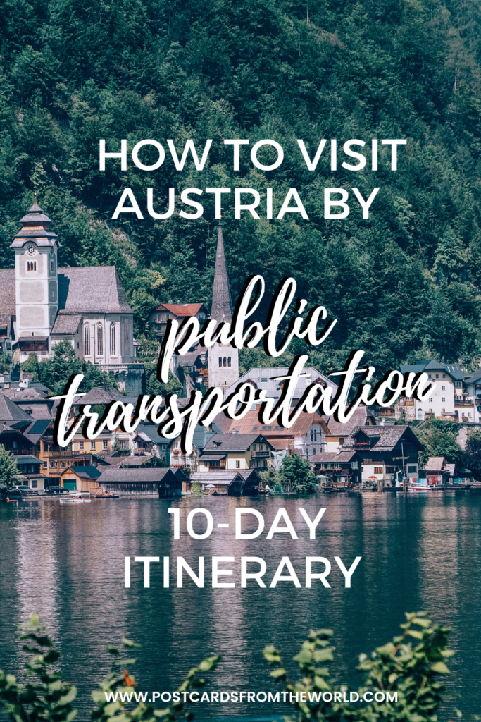 how to visit Austria by public transportation