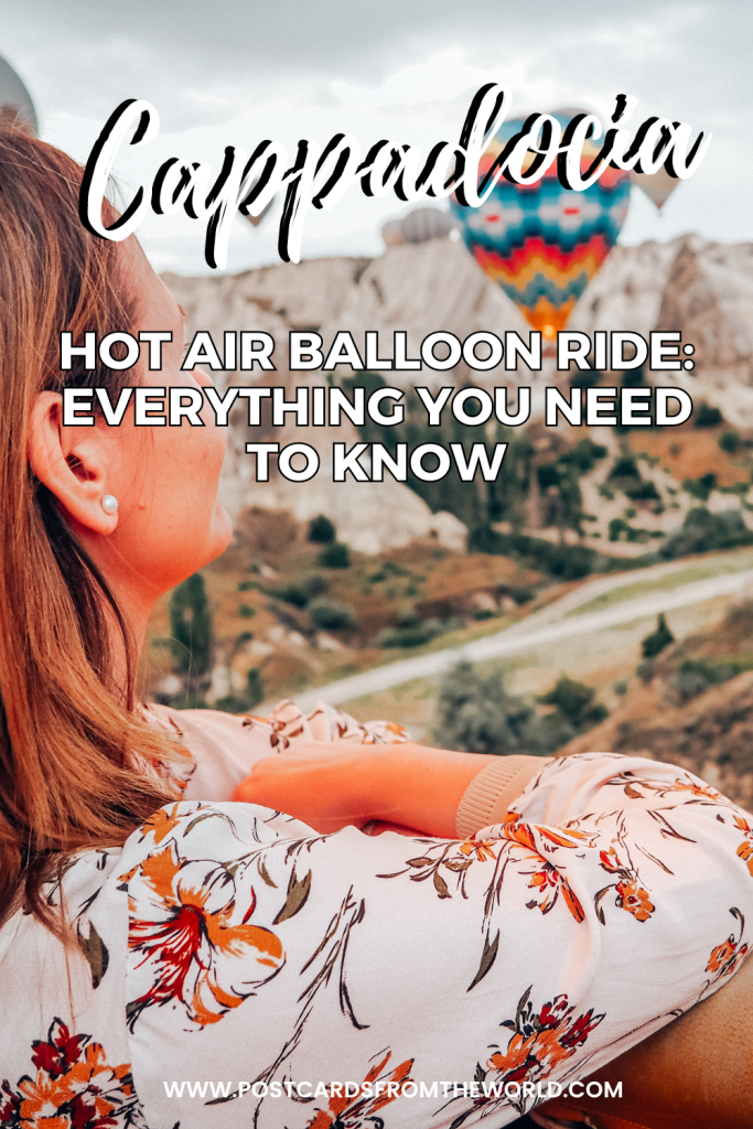 hot air balloon flight over cappadocia