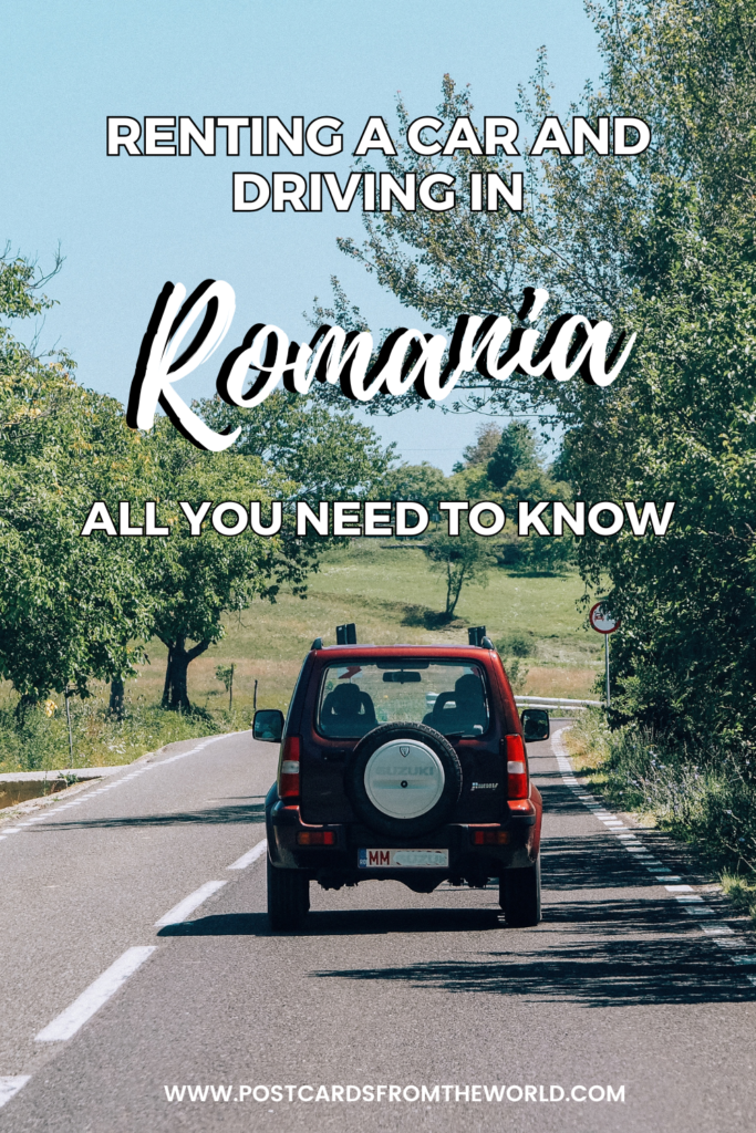 renting a car in romania