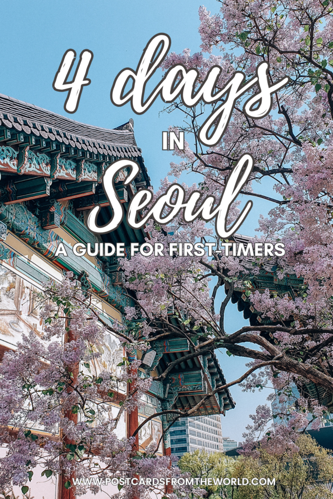 4 days in Seoul